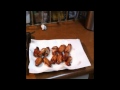 Noelle's First Chicken Wings