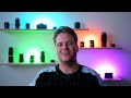 DIY - LED Floating Shelf YouTube Backdrop