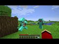 JJ RICH Secret Base vs Mikey POOR TREE House Battle in Minecraft - Maizen