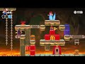 Mario Vs. Donkey Kong Walkthrough Gameplay Part 14 - World 3+ Fire Mountain Plus!