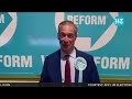 Nigel Farage’s First Reaction As UK Reform Party Set For Historic Breakthrough | UK Election Results