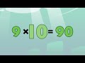 Meet the Math Facts Multiplication & Division - 9 x 10 = 90 | Preschool Prep Company