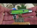 United Cutlery Celtic Pride Green Bone Trapper - Got Me a New Potato Peeler! @R.H.bladeNshade