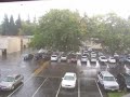Storm outside my dorm.