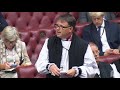 The Bishop of Norwich, the Rt Revd Graham Usher, makes his maiden speech in the House of Lords.