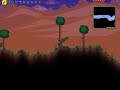 Hiding in a tiny pit. - Terraria #3