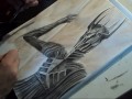 Sauron Drawing par Fredibou