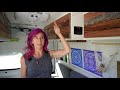 She Built A Nissan Work Van Into An Amazing Tiny House // Solo Female Vanlife