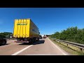 4K Driving in Germany: A1 Hamburg to Scharbeutz (Baltic Sea)