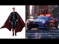 AVENGERS As Police Car VENGERS 🔥 All Characters ( MARVEL & DC ) 2024