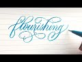 3 Flourishing Rules For Calligraphy | Calligraphy Flourishing Tutorial For Beginners #calligraphy