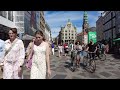 Copenhagen, Denmark 🇩🇰 City Tour | 4K | Street Walk | Strøget | København, Danmark 2022