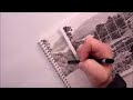 How To Draw Landscapes, Rocks, Mountains, Trees, Graphite Tips and Techniques, Grid Method