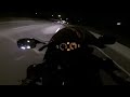SPORTBIKES RIPPING THE FREEWAY AT NIGHT
