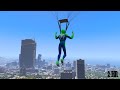 GTA 5 Rainbow Spiderman Jumping Into Toxic Pool (Ragdolls/Euphoria Physics) #5