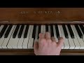 One handed piano (Bad attempt)