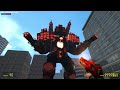 ASTRO JUGGERNAUT SKIBIDI TOILET VS ALL TV TITAN UPGRADED In Garry's Mod!