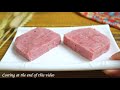 HOW TO MAKE HOMEMADE SPAM WITHOUT USING FOOD PROCESSOR (47pesos lng?!)