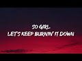 Jason Aldean - Burnin' It Down (Lyrics)