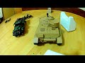 RC Tank DAK Panzer IV Shooting!💥💥 Mini shooting track indoor. Heng Long 1/16 scale.