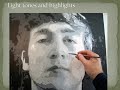 Glover Art paints John Lennon Portrait