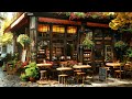 Coffee Shop Ambience with Cafe Music ☕ Gentle Bossa Nova Jazz Music for Relaxation and Renewal