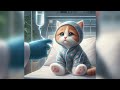 Poor Cat gets sick | Sad cat Story #cat #cutecat #poorcat