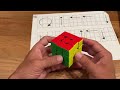 Learn how to solve a Rubik’s cube in 1 minute training day 10