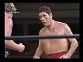 Giant Baba & Jumbo Tsuruta VS Bob Roop & Bob Backlund (1974 in Tokyo, Japan)