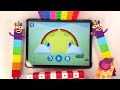 Numberblocks world - Blockzee Big Numbers Challenge | 123 Learn to count | Rainbow colors for Kids