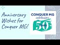 Conquer MG celebrates 50 years the MG Community