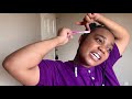 I got my hair done & it FLOPPED! ( let’s talk hair) + I attempt to lay my edges.