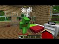 JJ and Mikey HIDE From Scary IRON MAN, SPIDERMAN HULK and THANOS in Minecraft Maizen Security House