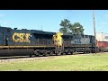 Rare K5HLA & Spirit Unit! | Windy Railfanning in Hamlet, NC 3-29-24