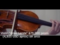 Diferencias entre precios de violines 1/2