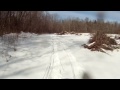 Atv runs from cop on snowmobile