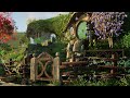 Sunny Spring Day in the Shire 🌻🧙🏼‍♂️ Hobbit Bag End Ambience | Immersive Tour 4K