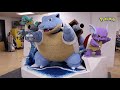 Behind the Scenes: Blastoise Evolutions Big Build Timelapse | Pokémon | Mega Construx