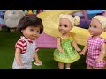 Barbie & Ken Doll Family Toddler Carnival Story