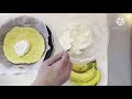 How to make Whole Banana with whipped cream cake