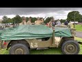 Oddball driving a ww2 jeep into battle