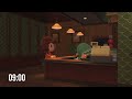 studying at the roost while it rains (pomodoro 25/5) || animal crossing music + rain ambience