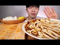 ASMR MUKBANG BLACK BEAN NOODLES SWEET CHICKEN EATING SHOW