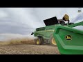 Wheat Harvest 2024 near Burlington Oklahoma | John Deere X9 Combines