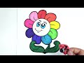 Rainbow Heart And 7 More Pictures Drawing , Painting , Coloring For Kids | Simple Drawing Tips