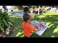 Playdoh review with Noah and Makai