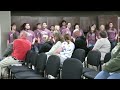 Northview High School Choir performs for school board