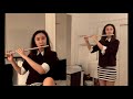 《Away in a Manger》Christmas Carols | Flute Duet cover by Sally