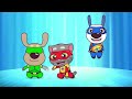 Bandits United | Talking Tom Heroes | Cartoons for Kids | WildBrain Zoo