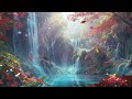 Absolute Relaxation with Magical Forest Music 🍀 Waterfall and Green Forest 🍀 Reduce Anxiety, Stress